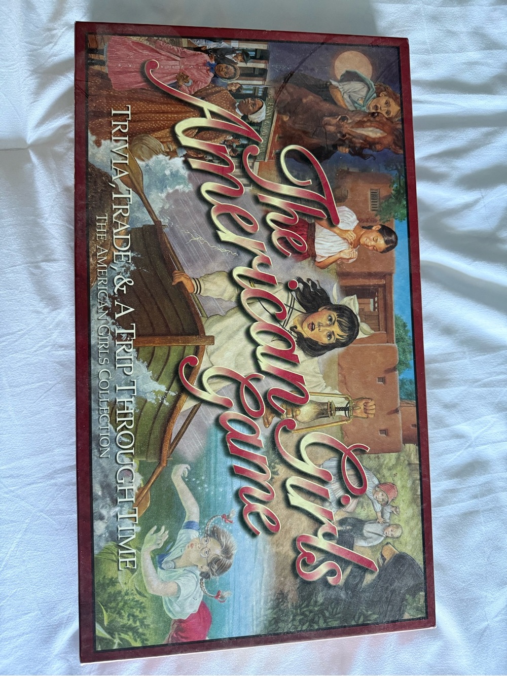 Vintage The American Girls Game - Vintage Style Board Game - near mint condition